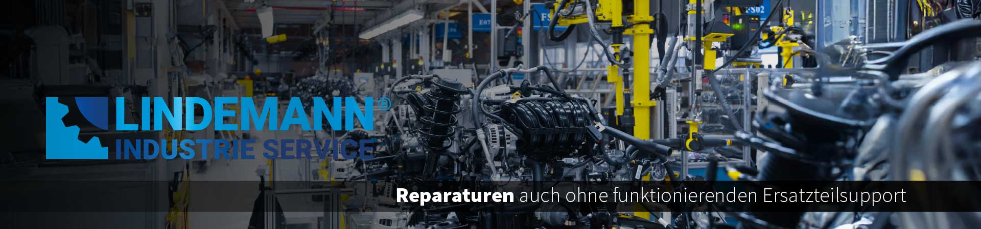 Lindemann Industrieservice - Reparaturanfrage für defekte Maschinen und Anlagen